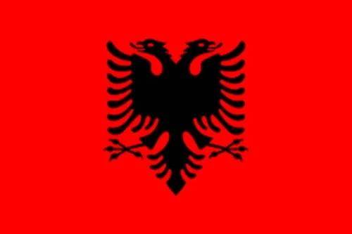 پرچم کشور آلبانی پرچم آلبانی