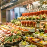 غذاهای رستوران هتل نووتل ابوظبی گیت