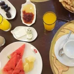 نمونه صبحانه هتل سورینت مریم کیش