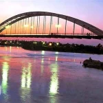 نمایی از جاذبه ی دیدنی آبادان