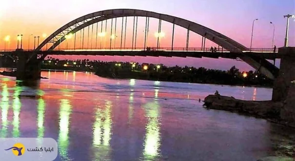 نمایی از جاذبه ی دیدنی آبادان نمایی از جاذبه ی دیدنی آبادان