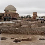 نمای کلی مسجد جمعه اردبیل