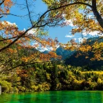 طبیعت دریاچه پنج گل چین