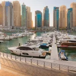 قایق سواری در دبی مارینا