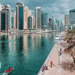 پیاده روی در دبی مارینا