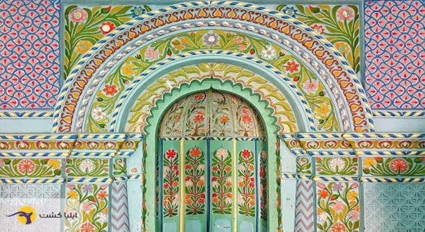 طراحی زیبای مسجد رنگونی ها در آبادان طراحی زیبای مسجد رنگونی ها در آبادان