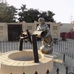 مجسمه ی زیبا در موزه لوک ویرسا در اسلام آباد