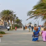 ساحل های آرام وزیبای شهر