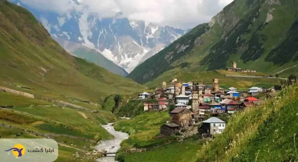 روستای اوشگولی در تفلیس روستای اوشگولی در تفلیس