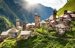 روستای اوشگولی تفلیس