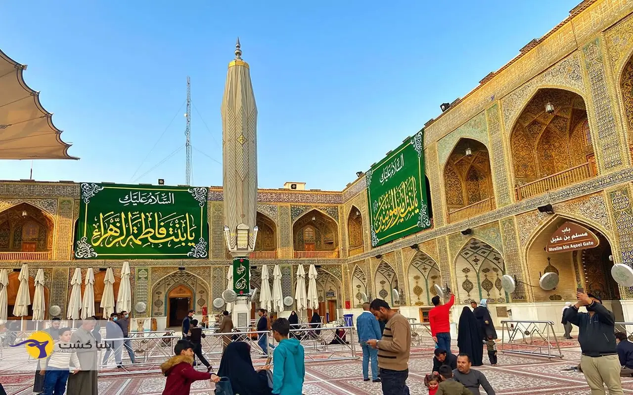اعمال زیارت حرم امام علی 2 اعمال حرم حضرت علی