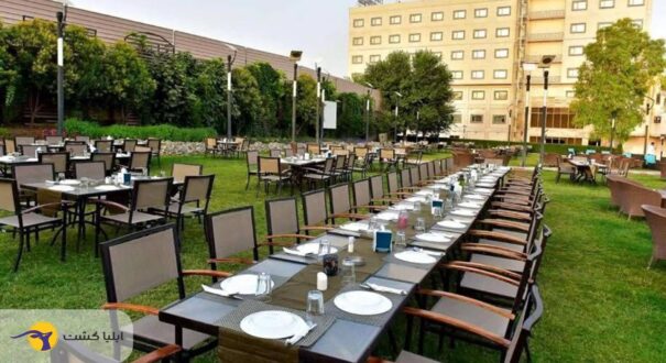 رستوران هتل های کرست سلیمانیه هتل های کرست سلیمانیه