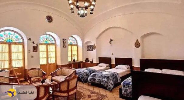 اتاق خواب یک نفره هتل فانوس ویونا کاشان هتل فانوس ویونا کاشان