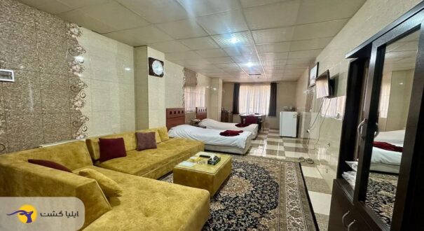 فضای داخلی اتاق هتل آپارتمان آسام کرمان هتل آپارتمان آسام کرمان